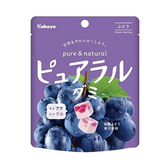 Kabaya Pure & Nature Grape Gummy 58g